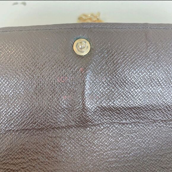 Louis Vuitton Damier  Sarah Wallet on chain WOC Crossbody - Picture 6 of 7
